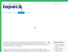 Tablet Screenshot of lapacacr.com